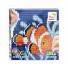 Pixelhobby Pixel sada s velkou podložkou rybka klaun Nemo - 3 ks