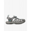 Dámske trekingové sandále Keen Whisper - medium grey/peacock green