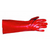 REDSTART - máčané rukavice PVC manžeta 35 cm veľkosť 10