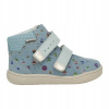 Barefoot členkové topánky BARTEK, modré veľ. 24