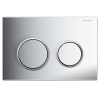 Geberit Omega 20 Ovládacie tlačidlo, 212 × 142 × 10 mm, chróm lesk/mat, 115.085.KH.1