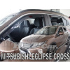 Deflektory - protiprievanové plexi Mitsubishi Eclipse Cross 5D od 2018 (+zadné)