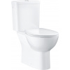 GROHE BAU CERAMIC WC-kombi set 3v1 vodorov.odpad RIMLESS, alpská biela sedátko SC 39496000 39496000