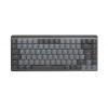 Logitech Logitech® MX Mechanical Mini Minimalist Wireless Illuminated Keyboard-GRAPHITE-US INT'L-2.4GHZ/BT-LINEAR 920-010781