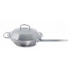 Wok panvica - Fissler Wok s dlhou rukoväťou s kovovým krytom 4,1 l (Wok panvica - Fissler Wok s dlhou rukoväťou s kovovým krytom 4,1 l)