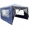 PAVILÓNOVÝ ZÁHRADNÝ STAN 3X4X2.5 M, TMAVOMODRÝ SASKA GARDEN