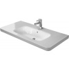 Duravit DuraStyle umývadlo 100x48 cm obdĺžnik klasické umývadlo-umývadlo na nábytok-umývadlo s doskou biela 2320100000