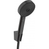 Hansgrohe Pulsify Select S - Súprava so sprchovým držiakom 105 3jet Relaxation so sprchovou hadicou 1250 mm, matná čierna 24302670