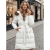 Biela dámska bunda na zimu TY4610z, ty4610z-XL XL