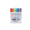 Concorde Gélové perá Glitter Art 1,0mm - sada 12 ks