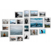 Sada 20 fotografických snímok Manufaktura Ram Lisabon Klippan (Multiram Lisabon Klippan Photo Rám sada)