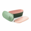 Vega 2404111313 Light My Fire SnapBox oval 2-pack sandygreen/dustypink