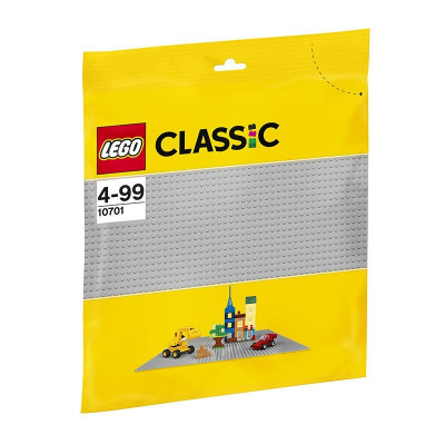 Lego Classic 10701 základní podložka šedá 32x32 cm