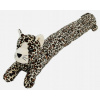 Vankúš - Zátka -chránenie drážky (Leopard Headrest 2in1 maskot mačiatko gepard)