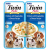 Churu Twin Packs kura zelenina a syr vo vývare 2 x 40 g