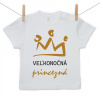 Boodyy Tričko s krátkym rukávom Veľkonočná princezná 116 (5-6 rokov)
