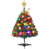 Vianočný stromček na Vianoce malý, 60 cm, ozdobený skladacími LED svetielkami