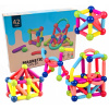 MAGNETICKÉ STAVEBNICE EDUKAČNÉ MAGNETIC STICKS SKLADAČKA PUZZLE 3D 42 DIELOV