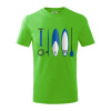 Paddleboard set - Tričko detské bavlnené - 134 cm/8 rokov ( Apple Green )