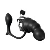 Klietka na penis s korkom Ass-Gasm Cock Blocker Pipedream