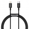 Baseus CATLYS-A01 Superior Fast Charging Datový Kabel USB-C to Lightning 20W 1m Black