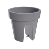 PROSPERPLAST Kvetináč LOFLY RAILING sivý kameň 24,5cm