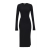 ŠATY DKNY 115CM KNIT DRESS BLACK