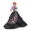 Mattel BRB DÍA DE MUERTOS BARBIE 2024 čierna