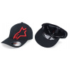Alpinestars CorpShift 2 Curved Brim kšiltovka - Black/Red S/M