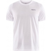 Pánské funkční triko CRAFT CORE Essence Bi-blend SS - bílá Velikost: XXL