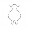 Kovová vykrajovačka - ovečka 2624