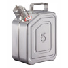 Bezpečnostný kanister z nerezu, veko s pretlakovým ventilom, objem 5 l