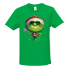 Tričko s potlačou Roztomilý Grinch se usmívá dětské Červená 158 cm/12 let