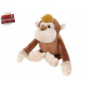 Jungle Expedition opice sediaca so suchým zipsom na rukách 30 cm