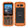 EVOLVEO StrongPhone Z6, vodotesný odolný telefón Dual SIM, oranžový