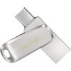 SanDisk Ultra Dual Luxe USB pamäť pre smartphone a tablet strieborná 128 GB USB-C™ (USB 3.1 Gen 1); SDDDC4-128G-G46