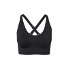 Tchibo - Bezšvová športová podprsenka - pre dámy - veľ. XS 32/34 - farba: čierna