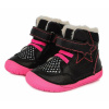 D.D.Step Barefoot zimné topánky W070-990 Black EUR 25