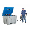 Mobilná čerpacia stanica na naftu/AdBlue PolyMove 910+95 litrov, 230V čerpadlo, 85 l, prietokomer