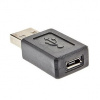 PremiumCord USB redukce micro USB B/Female - USB A/Male kur-19