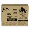Jumbobalenie: Felix Fantastic kapsičky 120 x 85 g - hovädzie a hydina, morčacie s pečeňou, kuracie a ľadviny, kačacie a jahňacie (85 g)