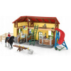 SCHLEICH kone v stodole postavy Príslušenstvo 42485 (SCHLEICH kone v stodole postavy Príslušenstvo 42485)