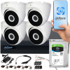 Monitorovacia súprava Dahua COOPER XVR 1TB 4x FullHD dome kamera
