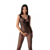 Passion BS098 black - Bodystocking Farba: Čierna, Veľkosť: S/L