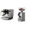Rocket Espresso Bicocca, stainless silver + Eureka Mignon Specialita Smart, CR chrome