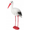 Záhradná figúrka - Stork stojaci veľký ako živá záhradná figurína 76 cm (Stork stojaci veľký ako živá záhradná figurína 76 cm)