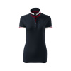 Polokošeľa dámska MALFINI Premium® Collar Up 257 dark navy veľ. XL