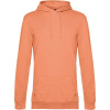 B&C | #Hoodie, Pánska mikina s kapucňou, oranžová melon, L