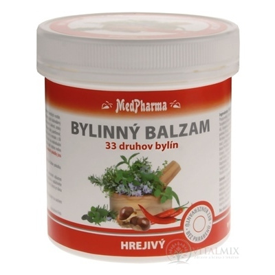 MedPharma BYLINNÝ BALZAM hrejivý extrak z 33 druhov bylín, 250 ml
