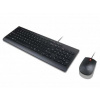 Lenovo 4X30L79897 klávesnica Obsahuje myš Univerzálne USB QWERTZ Nemecký Čierna (4X30L79897)